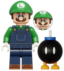 Фигурка Луиджи Братья Марио figures Luigi Super Mario Bros K2118