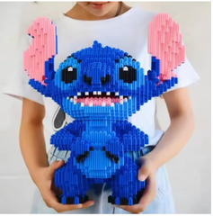 Конструктор 3D из миниблоков Стіч з мультфільму Ліло і Стіч, lilo and stitch Disney