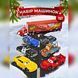 Набор игрушечных металлических машинок Тачки (Cars) с большим трейлером 7 шт. Молния Маквин (McQueen ) Пиксар Дисней Cars Disney Pixar