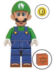 Фігурка Луїджі Брати Маріо figures Luigi Super Mario Bros WM2068