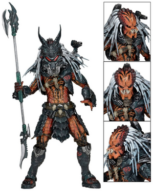 Колекційна рухома екшн-фігурка Predator Ultimate Alpha: Clan Leader (Лідер Клану) &mdash; Deluxe Edition 22 см