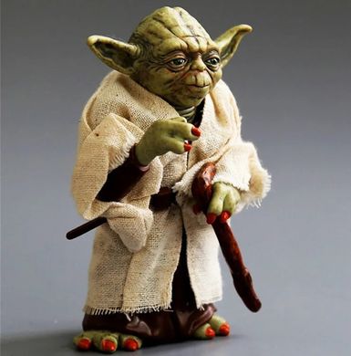 Фігурка Майстер джедай Йода Зіркові воїни Action Figure Star War Mandalorian Characters Master YODA with Cloth