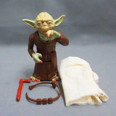 Фігурка Майстер джедай Йода Зіркові воїни Action Figure Star War Mandalorian Characters Master YODA with Cloth