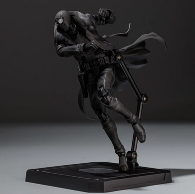 Колекційна фігурка Spider-Man Noir Into the Spider-Verse 18 см &ndash; статуетка Людина-павук Нуар Marvel з підставкою