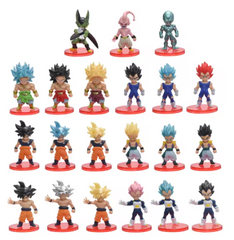 Набор игровых минифигурок Драгонболл Dragon Ball, 21шт