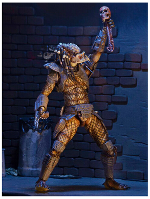 Коллекционная фигурка статуэтка Хищник Городской охотник Predator City Hunter Predator 2 экшн фигурка с аксессуарами 18 см