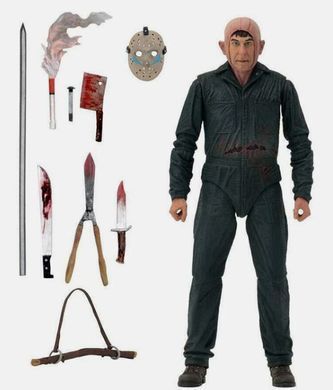Фигурка Roy Burns / Рой Бернс из фильма Friday the 13th Part V: A New Beginning &ndash; коллекционная модель, 18 см, с аксессуарами