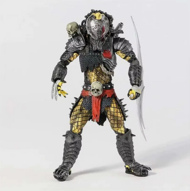 Коллекционная экшн фигурка Ultimate Scarface Predator: Concrete Jungle Хищник 22см с набором аксессуаров action figures