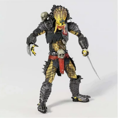 Коллекционная экшн фигурка Ultimate Scarface Predator: Concrete Jungle Хищник 22см с набором аксессуаров action figures