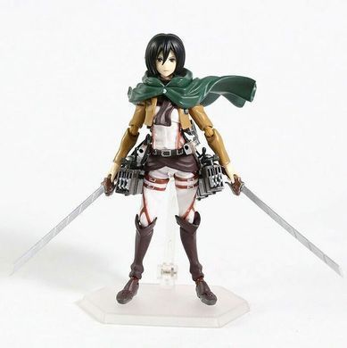 Сборная, подвижная фигурка, статуэтка Микаса Акерман (Mikasa Ackerman) с аниме Атака Титанов Attack on Titan
