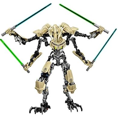 Фігурка Генерал Робот Гривус 183pcs Ksz714 Star Action Figure Toy General Robot Grievous With Lightsaber Hilt Combat Weapon Model Building Blocks Gifts