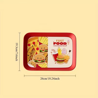 Игровой набор фастфуд для детей Fast Food Burger Set 42 предметов, игрушечная еда, детский кухонный набор