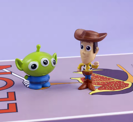 Набор фигурок Toy Story 8 шт &ndash; персонажи мультфильма История Игрушек (Woody, Buzz, Rex, Jessie и другие)
