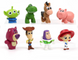 Набор фигурок Toy Story 8 шт &ndash; персонажи мультфильма История Игрушек (Woody, Buzz, Rex, Jessie и другие)