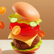 Игровой набор фастфуд для детей Fast Food Burger Set 42 предметов, игрушечная еда, детский кухонный набор