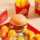 Игровой набор фастфуд для детей Fast Food Burger Set 42 предметов, игрушечная еда, детский кухонный набор