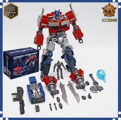 Робот-трансформер автобот Время Звероботов Оптимус Прайм (Optimus Prime) Transformers Rise of the Beast, 20см