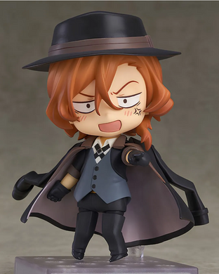 Колекційна аніме фігурка Chuya Nakahara Nendoroid 676 10 см Bungo Stray Dogs &ndash; статуетка Чуя Накахара (Проза бродячих псов)
