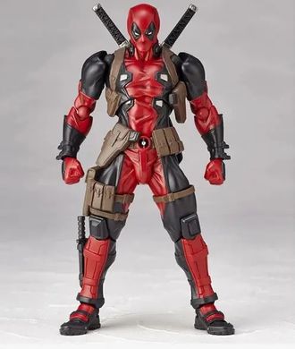 Фигурка Дэдпул 16см коллекционная с набором аксессуаров action figures Deadpool 16cm collectible figurine with a set of accessories