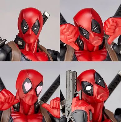 Фігурка Дедпул 16см колекційна з набором аксесуарів action figures Deadpool 16cm collectible figurine with a set of accessories