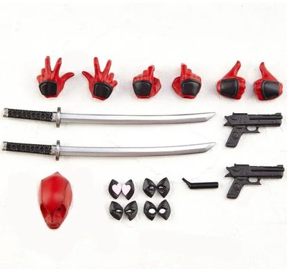 Фігурка Дедпул 16см колекційна з набором аксесуарів action figures Deadpool 16cm collectible figurine with a set of accessories