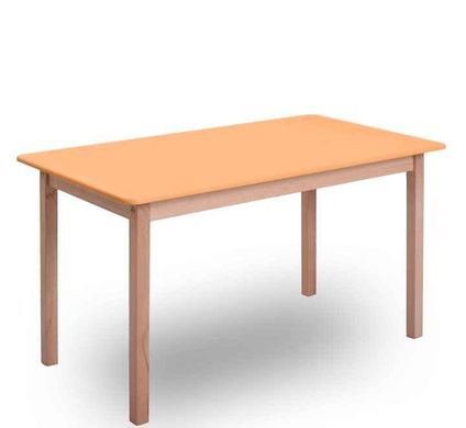 Столик "Бук" двойной (цвет столешницы - оранжевый)