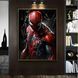 Декоративный постер "Человек Паук, Spider-Man" для интерьера, 30х40см