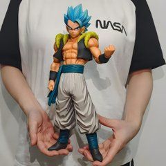Коллекционная подвижная фигурка статуэтка Гогета Super Saiyan Blue аниме Драгон Болл Dragon Ball Gogeta Blue со сменными головами
