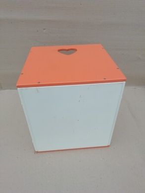 Ящик для игрушек Heart, оранжевый