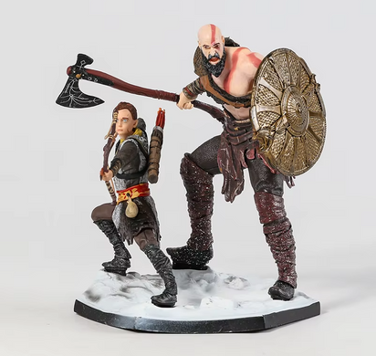 Фигурка Кратос / Kratos God of War II Ares Armor &ndash; коллекционная экшн-фигурка героя игры, 18 см, с мечом Олимпа / Blade of Olympus