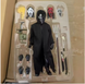 Коллекционная экшн-фигурка Призрачное Лицо из серии фильмов Крик Ghostface Scream Horror Action Figure в тканевом плаще с аксессуарами, 18 см