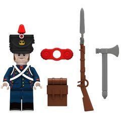 Фигурка Французский артиллерист 18 век Историческая серия figures French Artillery 18 century MJQ187