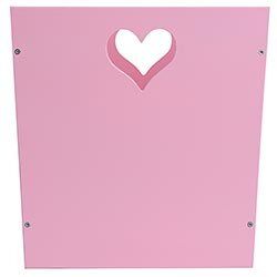 Ящик для іграшок Heart, рожевий