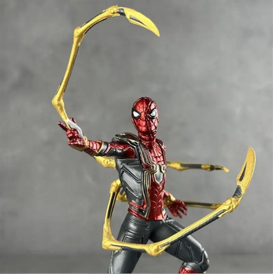 Фигурка Человека-Паука "Железный Паук" 24 см &ndash; Коллекционная модель Marron action figures Iron Spider Man