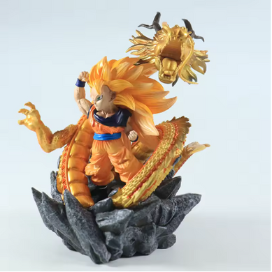 Коллекционная фигурка, статуэтка Сон Гоку аниме Драгон Болл (Son Goku Super Saiyan anime Dragon Ball)