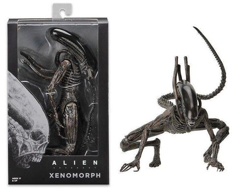 Фігурка Чужий Ксеноморф з рухомими частинами тіла висота 17 см action figures Alien Xenomorph figurine with movable body parts height 17 cm