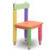 Детский набор "Карандашики" 60х40 столик и стульчик 1шт (цвет столешницы - оранжевый)