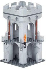 Конструктор Кутова вежа серія Середньовіччя constructor High corner of city wall medieval MOC5001-C