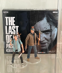 Набор фигурок The Last of Us Part II: Джоэл и Элли с луком, 18 см / Комплект из двух фигурок постапокалиптического мира с аксессуарами (Post-Apocalyptic Hero Action Figures 2-Pack)