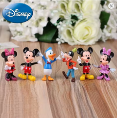 Набір фігурок Disney 6 шт &mdash; Міккі Маус, Міні Маус, Дональд Дак, Гуфі, колекційні іграшки
