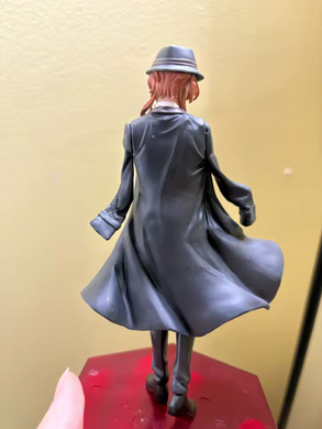 Коллекционная фигурка Bungou Stray Dogs Nakahara Chuuya / Накахара Чуя 18 см &ndash; коллекционная аниме-фигура с подставкой, BSD Figure Anime