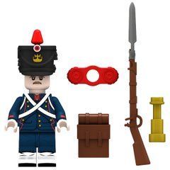 Фигурка Французский артиллерист 18 век Историческая серия figures French Artillery 18 century MJQ189