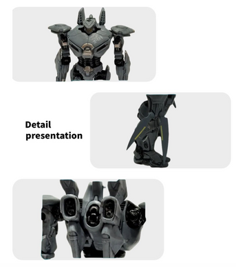 Фигурка Pacific Rim Jaeger Striker Eureka | Коллекционный робот Егерь Бродяга из Тихоокеанский Рубеж, 18 см