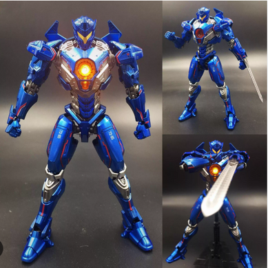 Робот Егерь Бродяга Мститель из Тихоокеанский Рубеж 2 (Pacific Rim: Uprising Robot Spirits Gipsy Avenger Blue Metallic Paint)