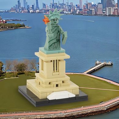 Конструктор Статуя Свободы figures Statue of Liberty MOC1477-A