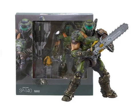 Рухома колекційна фігурка Думгай (Doom Slayer) рухомий, із набором зброї &mdash; DOOM