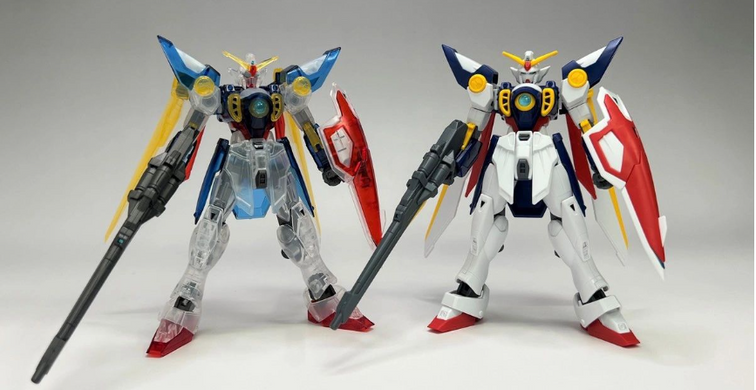 Фигурка-конструктор Гандам Wing Zero EW (Transparent Ver.) RG 1/144 &mdash; Сборная модель Gundam Wing Zero EW Figure-Model Kit (Transparent Version) RG 1/144 &mdash; Buildable Robot Model
