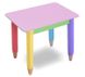 Дитячий столик "Олівчики" 60*40 (колір стільниці - рожевий)