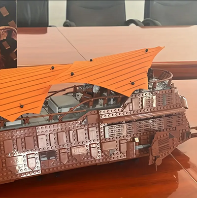 Конструктор Star Wars Jabba's Sail Barge &ndash; 3D набор космического парусного корабля Джабби Гатта с минифигурками | Сборная модель STAR WARS для коллекционеров и фанатов