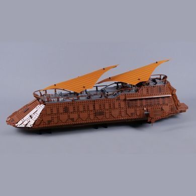 Конструктор Star Wars &laquo;Jabba&rsquo;s Sail Barge&raquo; &ndash; 3D набір космічного вітрильного корабля Джабби Гатта з мініфігурками | Збірна модель STAR WARS для колекціонерів і фанатів
